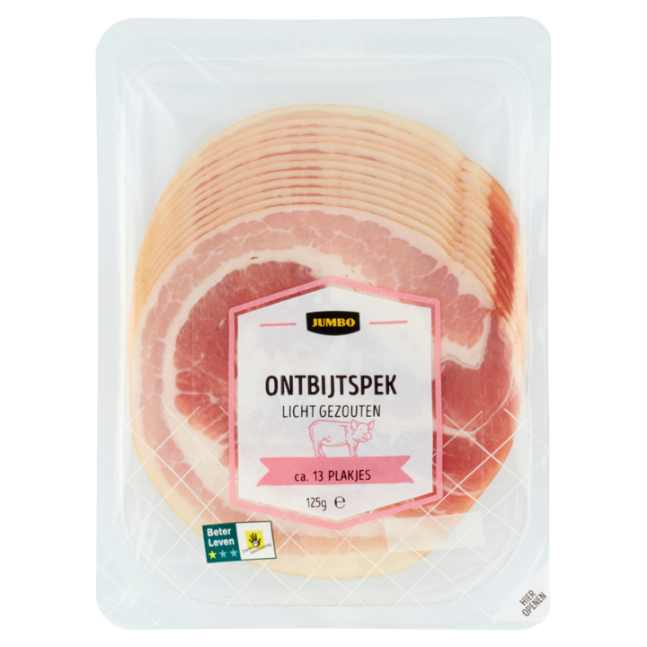 Jumbo Ontbijtspek 125g