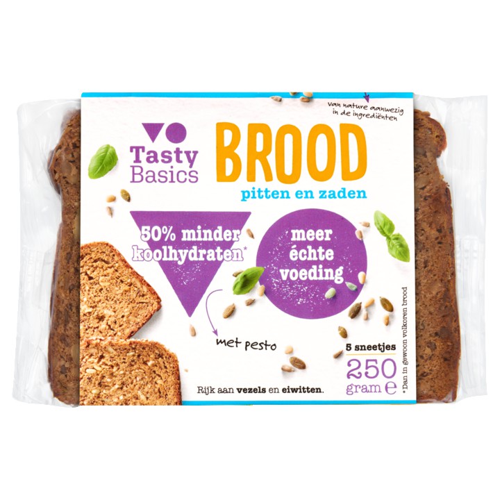 TastyBasics Brood pitten en zaden