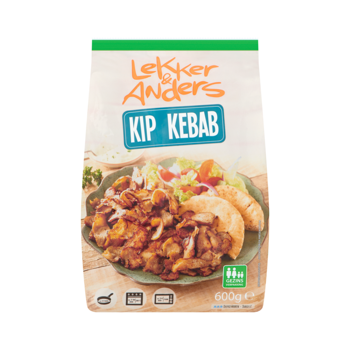 Lekker &amp;amp; Anders Kip Kebab 600g