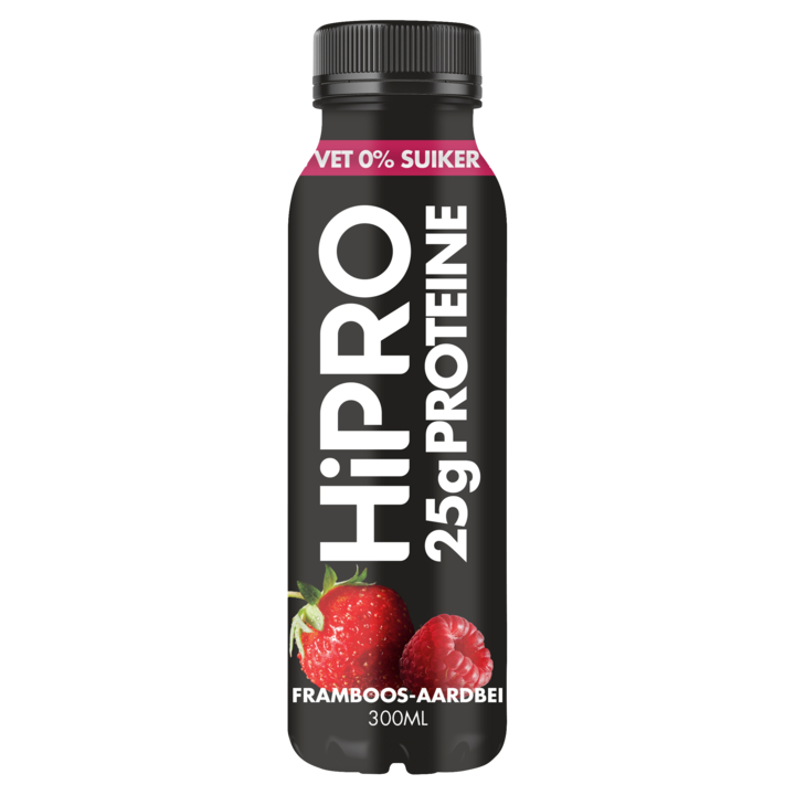 HiPRO Protein Drink Framboos Aardbei 300ml