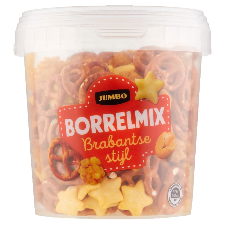 Jumbo Borrelmix Brabantse Stijl 275g