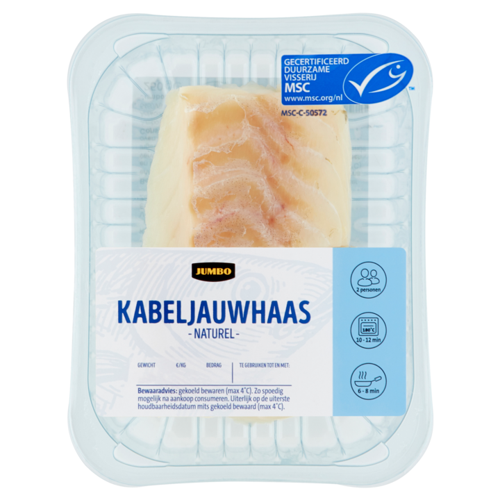 Jumbo Kabeljauwhaas 2 Stuks