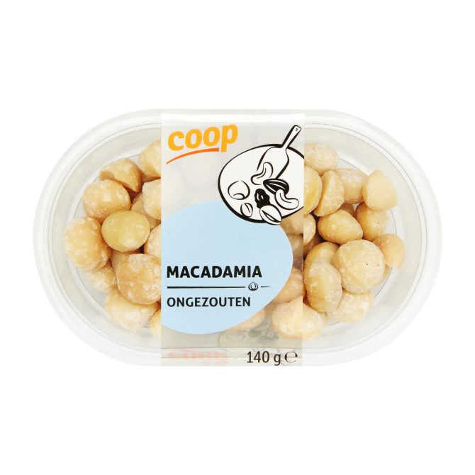 Macadamia ongezouten