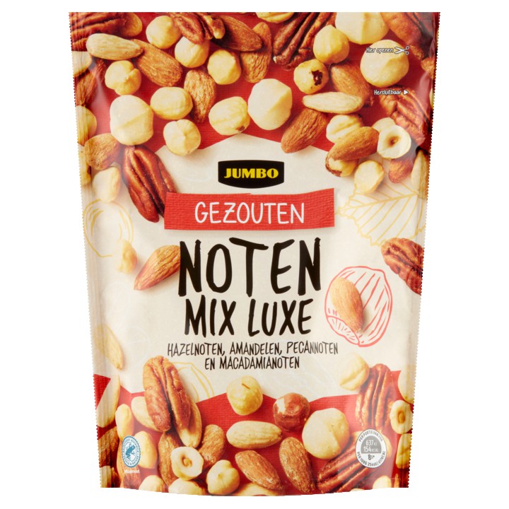 Jumbo Gezouten Notenmix Luxe 200g