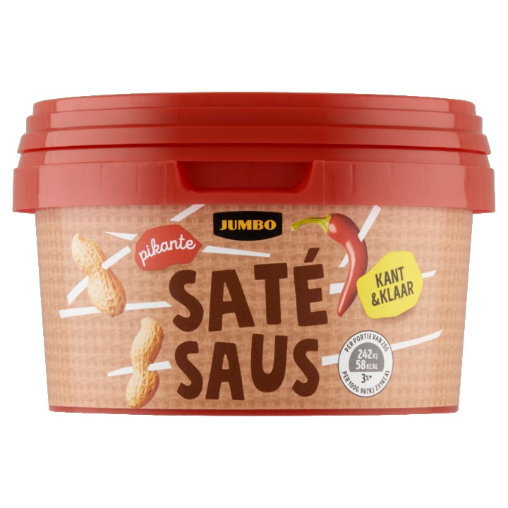 Jumbo Pikante Sat&amp;eacute;saus 500g