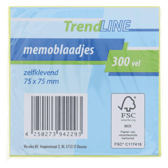 Trendline Memoblaadjes geel