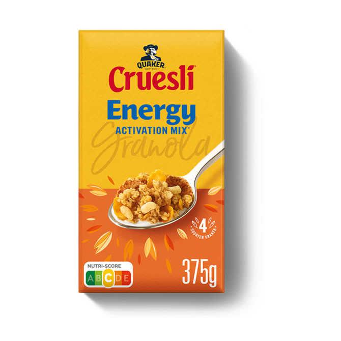 Quaker Cruesli Energy Activation Mix 375 gr