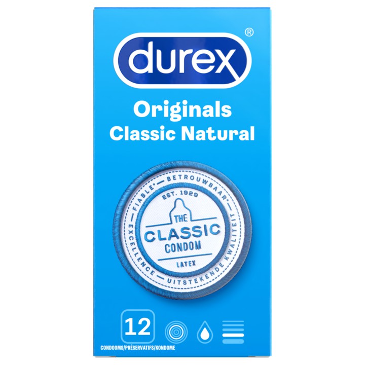 Durex Classic Condooms, 12st