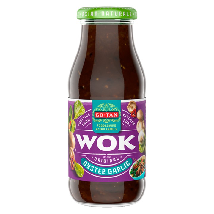 Go-Tan Wok Original Oyster Garlic 240ml