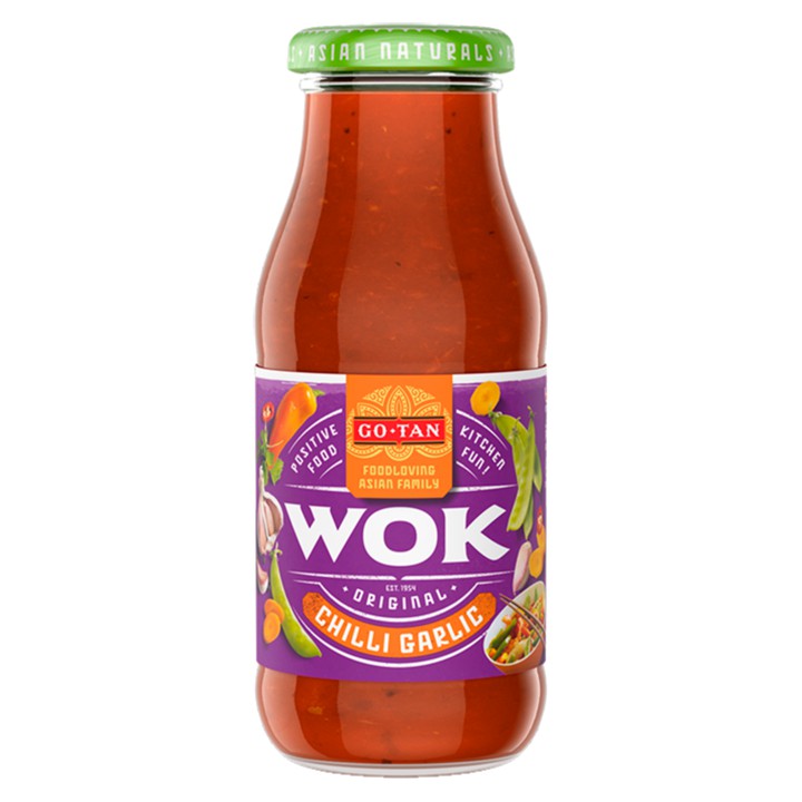 Go-Tan Wok Original Chilli Garlic 240ml