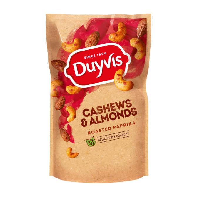 Duyvis Noten Amandelen &amp; Cashews Paprika 125 gr