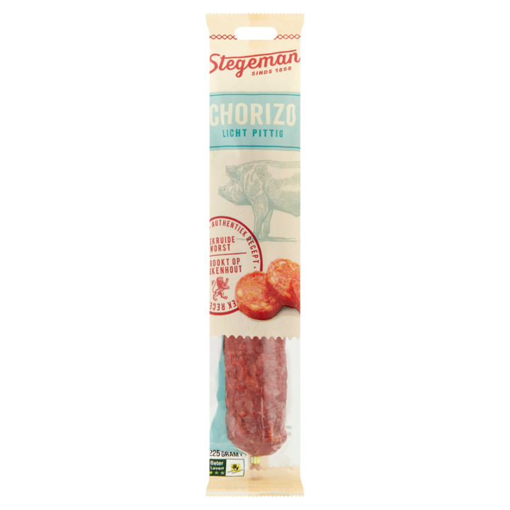 Stegeman Chorizo Licht Pittig 225g