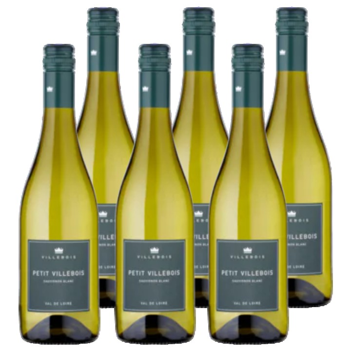 Petit Villebois - Sauvignon Blanc - 6 x 750ML