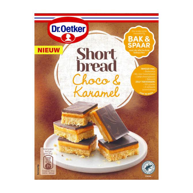 Dr. Oetker Shortbread chocolade &amp; karamel