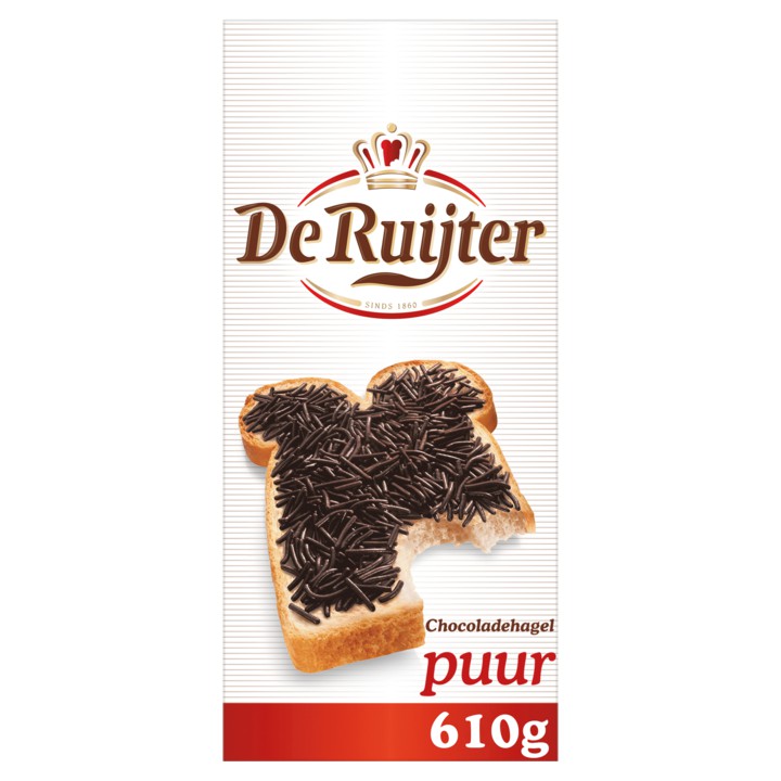 De Ruijter Hagelslag Puur 610g