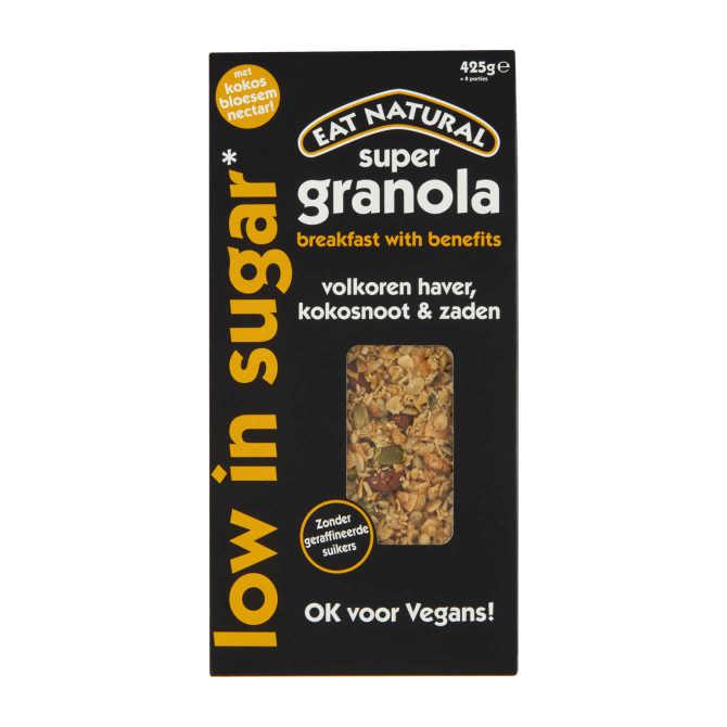 Eat Natural granola low in sugar