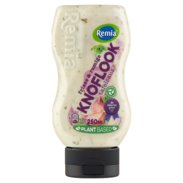 Remia Frisse &amp;amp; Romige Knoflook Tafelsaus 250ml