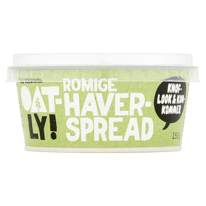 Oatly The Original Romige Haverspread Knoflook &amp;amp; Komkommer 150g