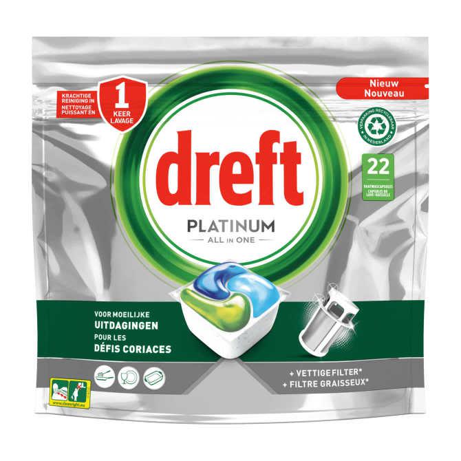 Dreft Vaatwastabletten platinum original