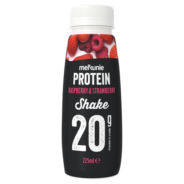 Melkunie Protein Raspberry &amp;amp; Strawberry Shake 225ml