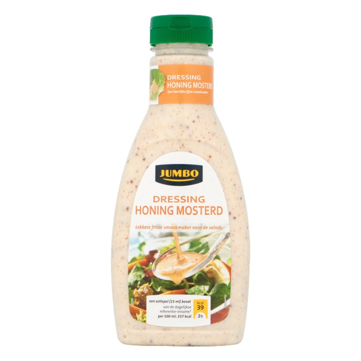 Jumbo Dressing Honing Mosterd 450ml