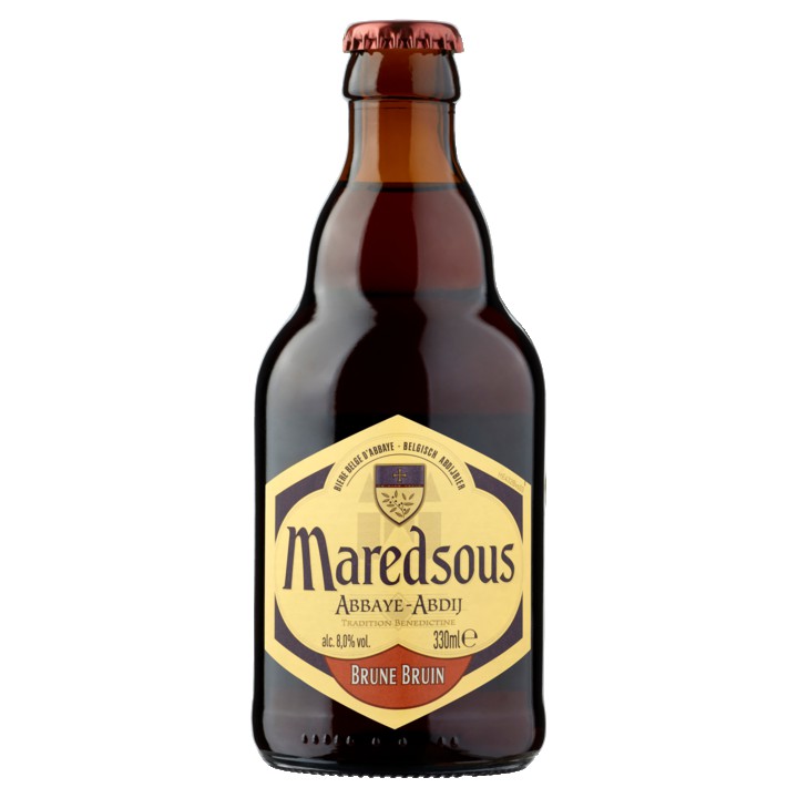 Maredsous - Belgisch Abdijbier Bruin - Fles - 330ML