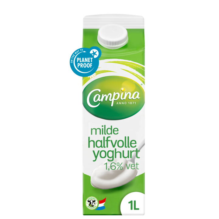 Campina Halfvolle milde yoghurt 1L