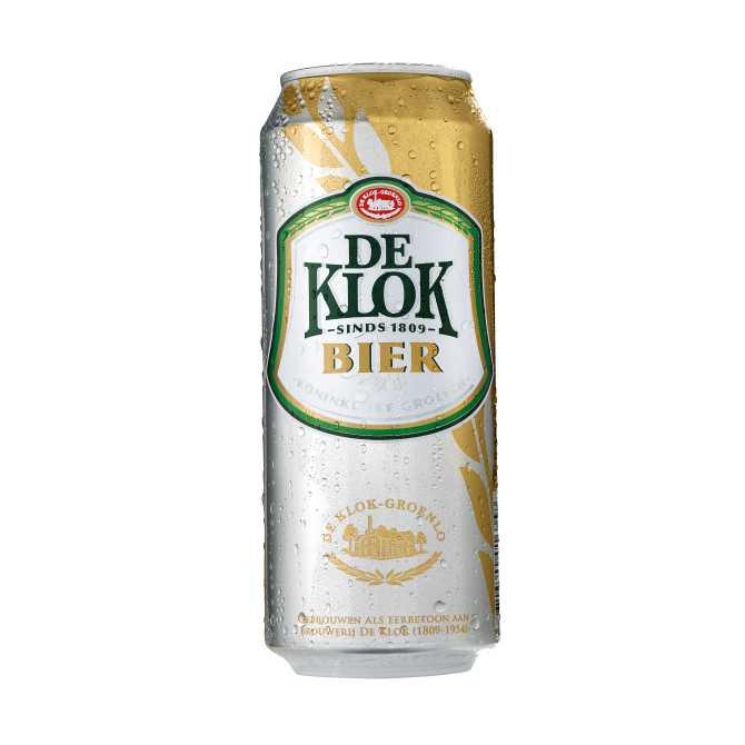 De Klok Pilsner Bier Blik - 50 cl