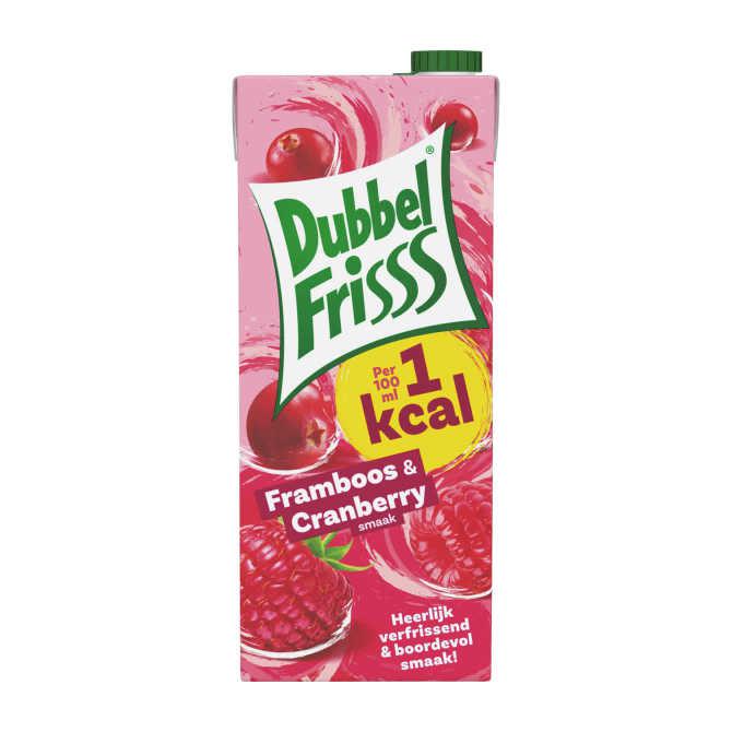 DubbelFrisss 1kcal framboos cranberry