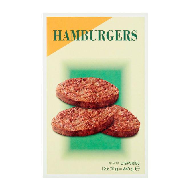 Coop Hamburgers voorgegaard