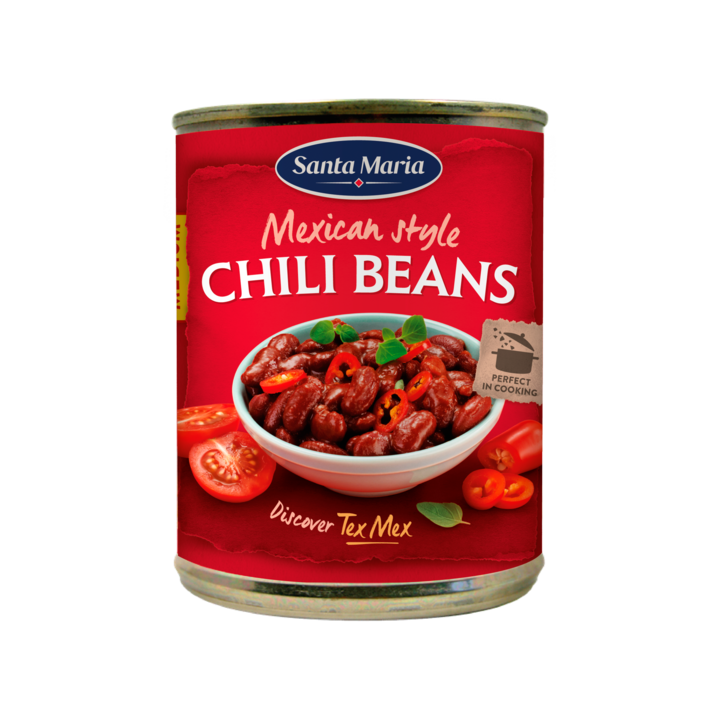 Santa Maria Mexicaanse Chili Bonen Medium 410g