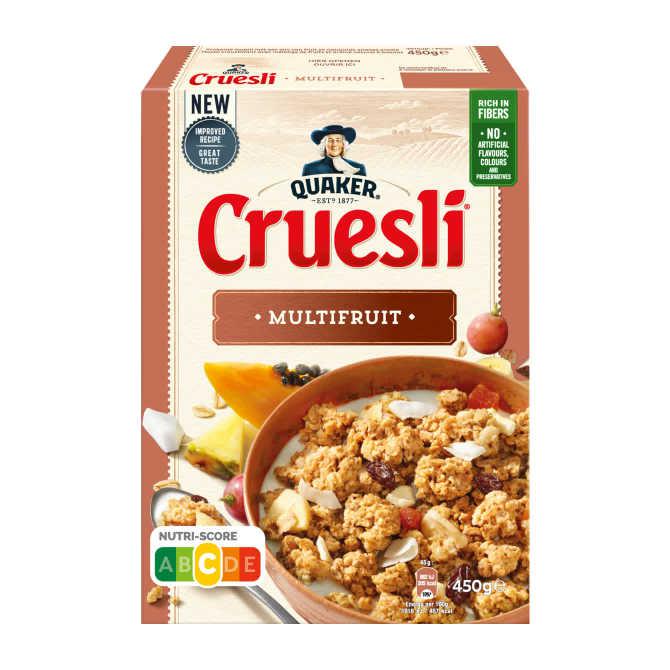 Quaker cruesli Multifruit