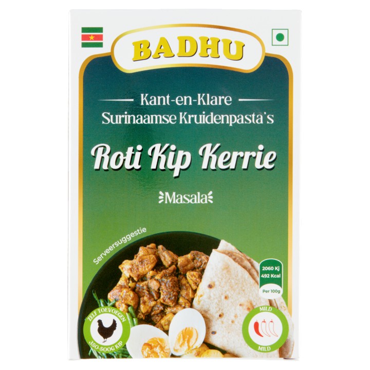 Badhu Roti Kip Kerrie Masala 100g