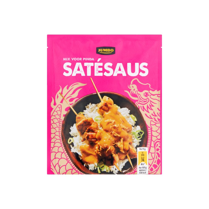 Jumbo Mix voor Pinda Sat&amp;eacute;saus 68g