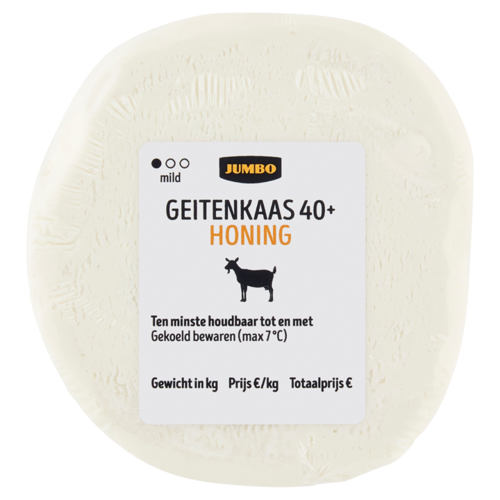 Jumbo Geitenkaas 40+ Honing ca. 125g