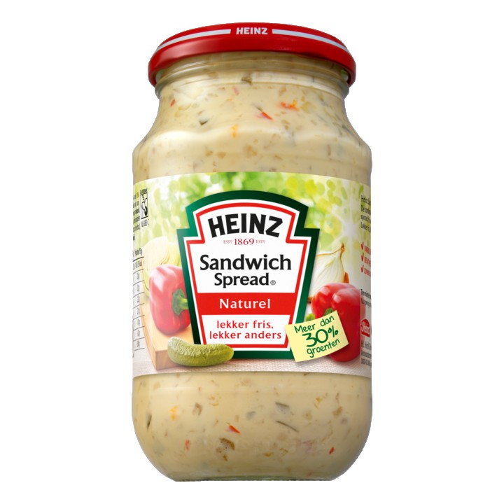 Heinz Sandwich spread naturel familiepot 450g