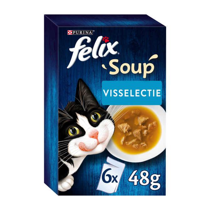 Felix Soup Visselectie kattensoep