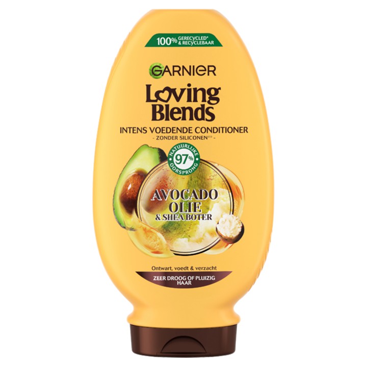 Garnier Loving Blends - Conditioner - Avocado Olie & Shea Boter - 250ml | Nederland Life Garnier Loving Blends - Conditioner - Avocado Olie & Shea Boter - 250ml