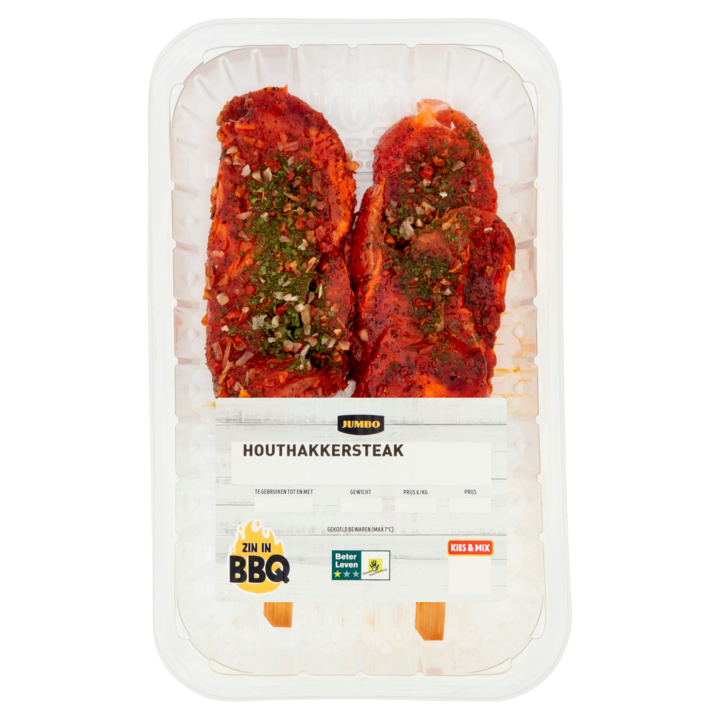 Jumbo Houthakkersteak ca. 200G