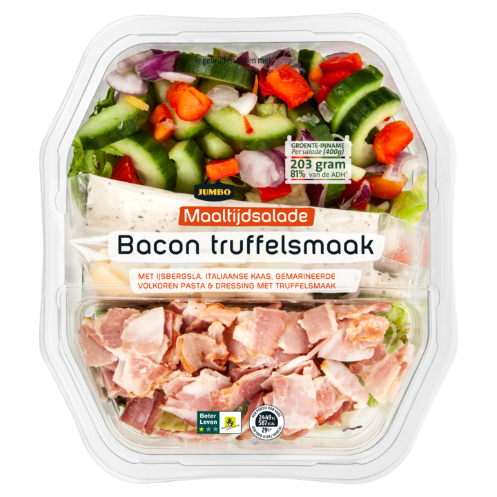 Jumbo Maaltijdsalade Bacon Truffel 400g