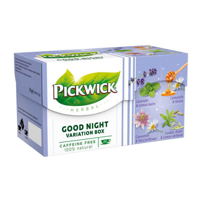 Pickwick Herbal good night variatiebox kruidenthee