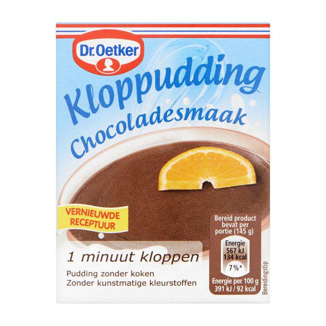 Dr. Oetker Kloppuding chocolade