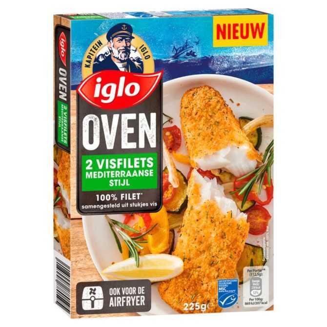 Iglo Oven visfilets mediterraanse stijl