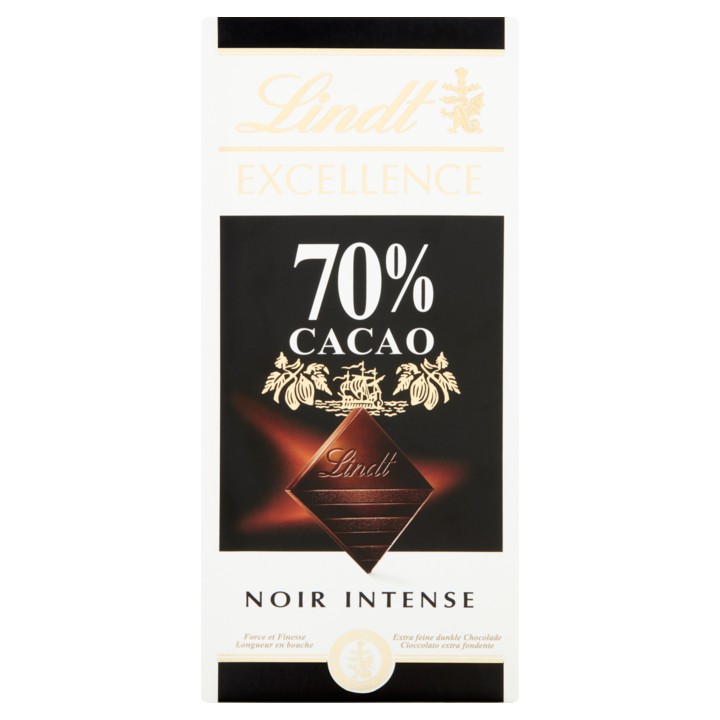 Lindt Excellence Noir Intense 100g