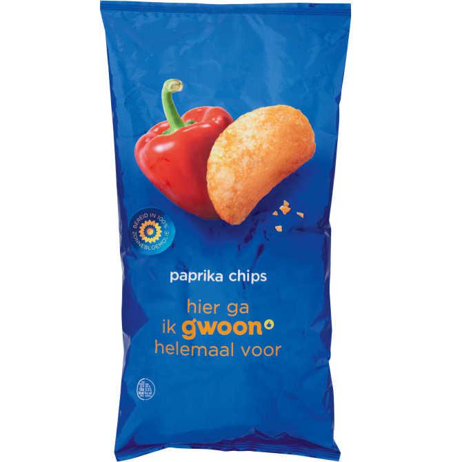 g&#039;woon Chips paprika