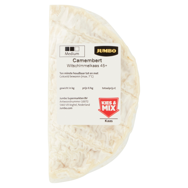 Jumbo Camembert Witschimmelkaas 45+ ca. 120g