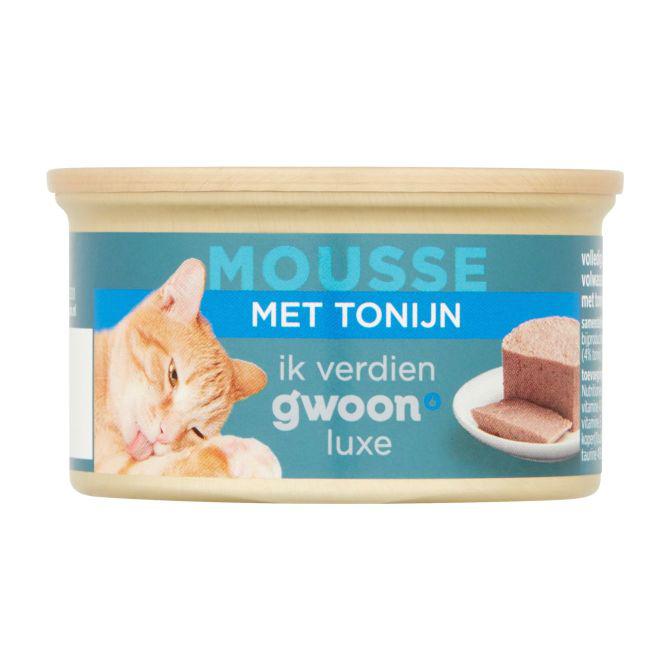 g&#039;woon Kattenmousse tonijn