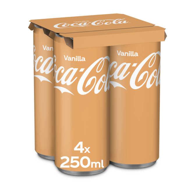 Coca-cola Vanilla 4 x 250 ml