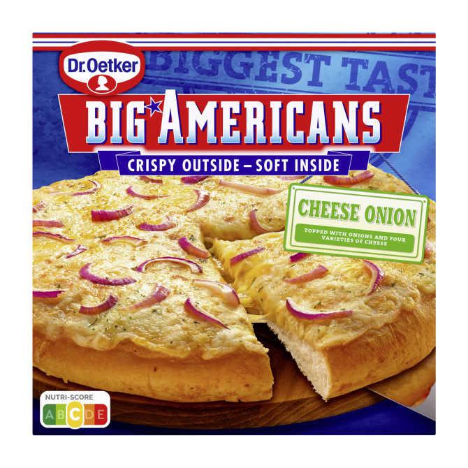 Dr. Oetker Big americans cheese onion