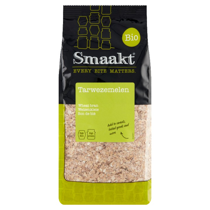 Smaakt Bio Tarwezemelen 200g